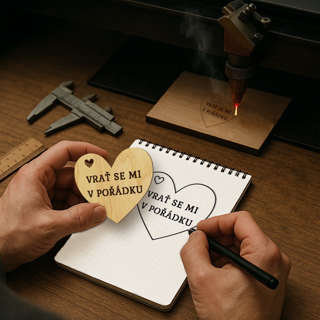 Vrať se mi v pořádku – Návrh a výroba dřevěné vůně